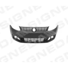 Бампер передній Volkswagen Caddy 2010–2015 POLIPLAST 2K5 807 217 9B9