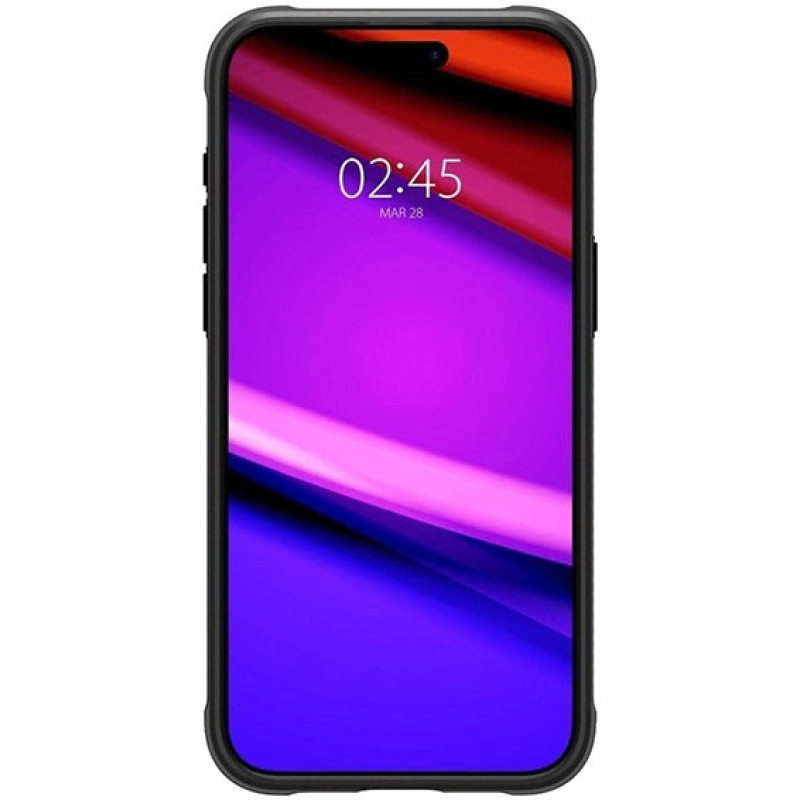 Чохол Spigen для Apple iPhone 15 Pro Max Rugged Armor MagFit, Matte Black