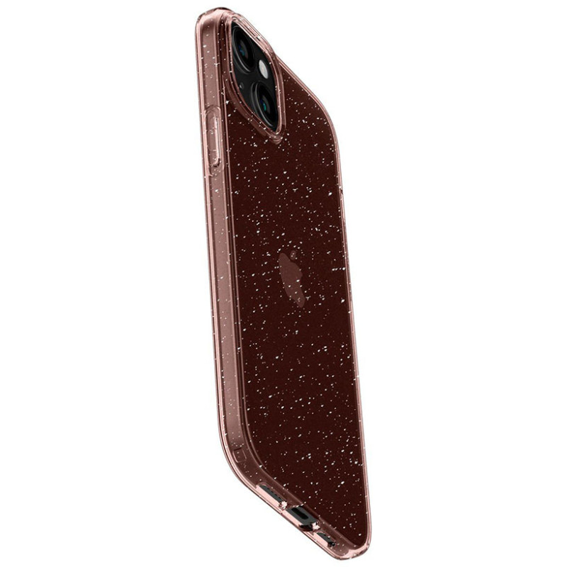 Чохол Spigen для iPhone 15 Plus Liquid Crystal Glitter, Rose Quartz