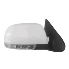 Ліве дзеркало (6PIN, електричне, обігрів, повторювач, ґрунт) Hyundai Santa Fe II 2009-2012 FPS