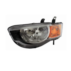 Фара Mitsubishi Colt 09-10 Z30 ліва, ел.рег., черн. рамка DEPO 8301B651