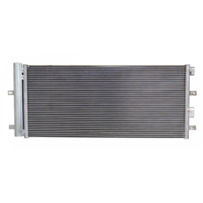 Радіатор кондиціонера Ford Edge 15-18, Fusion USA 12-, Mondeo 5 14-, Lincoln MKZ 2013-2020 (Van Wezel) 1930646, DG9H19710AE