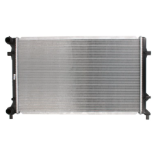 Радіатор охолодження двигуна Skoda Octavia A5, VW Golf 5, Jetta 5, Passat B6, Touran, Caddy 3, Seat Altea, Toledo, Leon (Nissens) 1K0121251AR