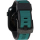 Ремінець UAG для Apple Watch 45/44/42 Torquay, Black-Turquoise