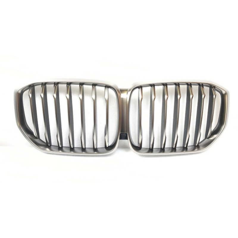 Решітка радіатора BMW X5 G05 2018-2023 cerium grey, без отворів під камеру FPS