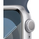Смартгодинник Apple Watch Series 9 GPS 41mm Silver Aluminium Case with Storm Blue Sport Band – S/M
