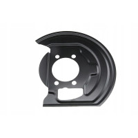 Передній захист гальмівного диска ліва сторона Nissan Qashqai J10 2006-2014 Klokkerholm